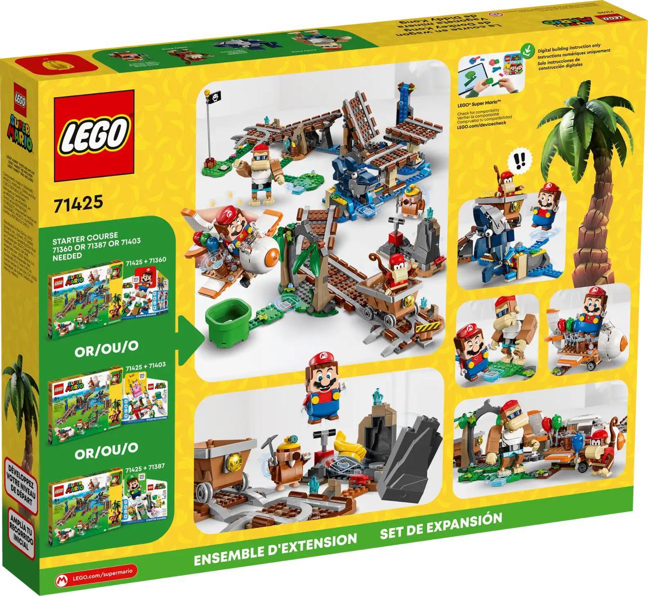 LEGO Mario Diddy Kong's Mine Cart Ride (71425)