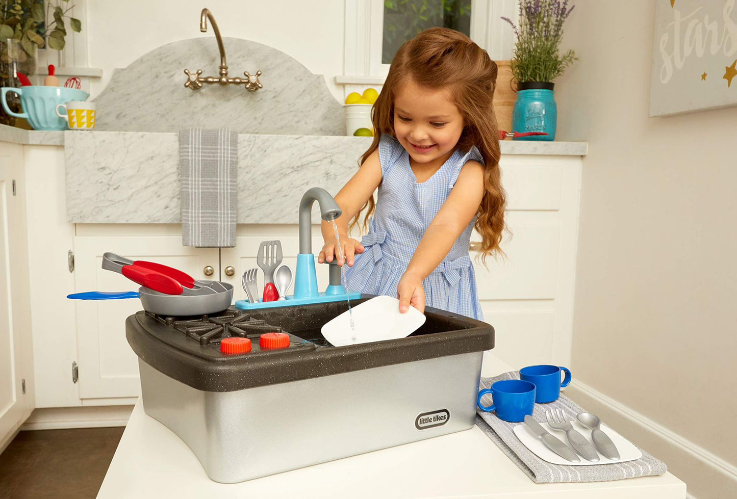 LITTLE TIKES MY FIRST SINK & STOVE