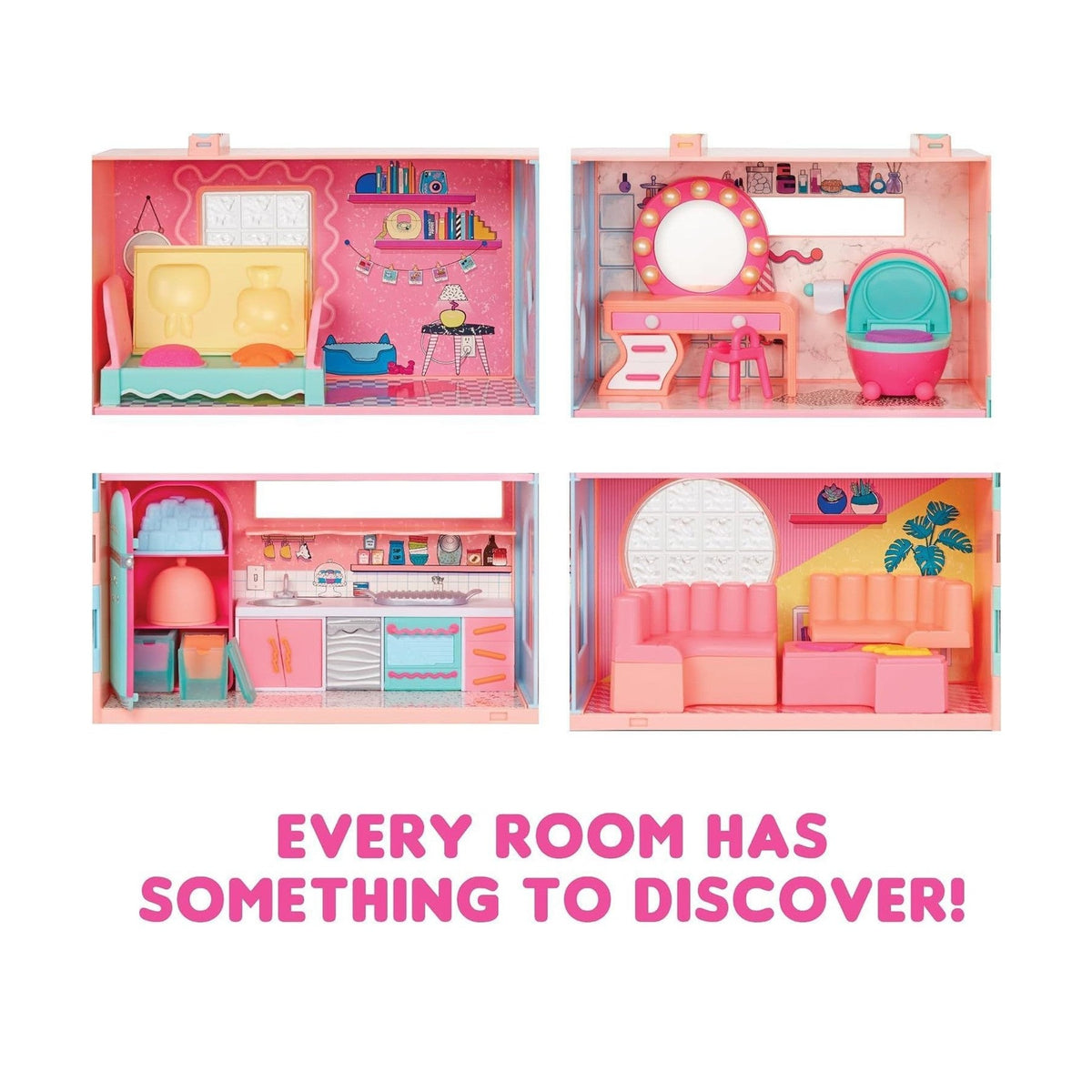 LOL SQUISH SAND MAGIC HOUSE by MGA Entertainment