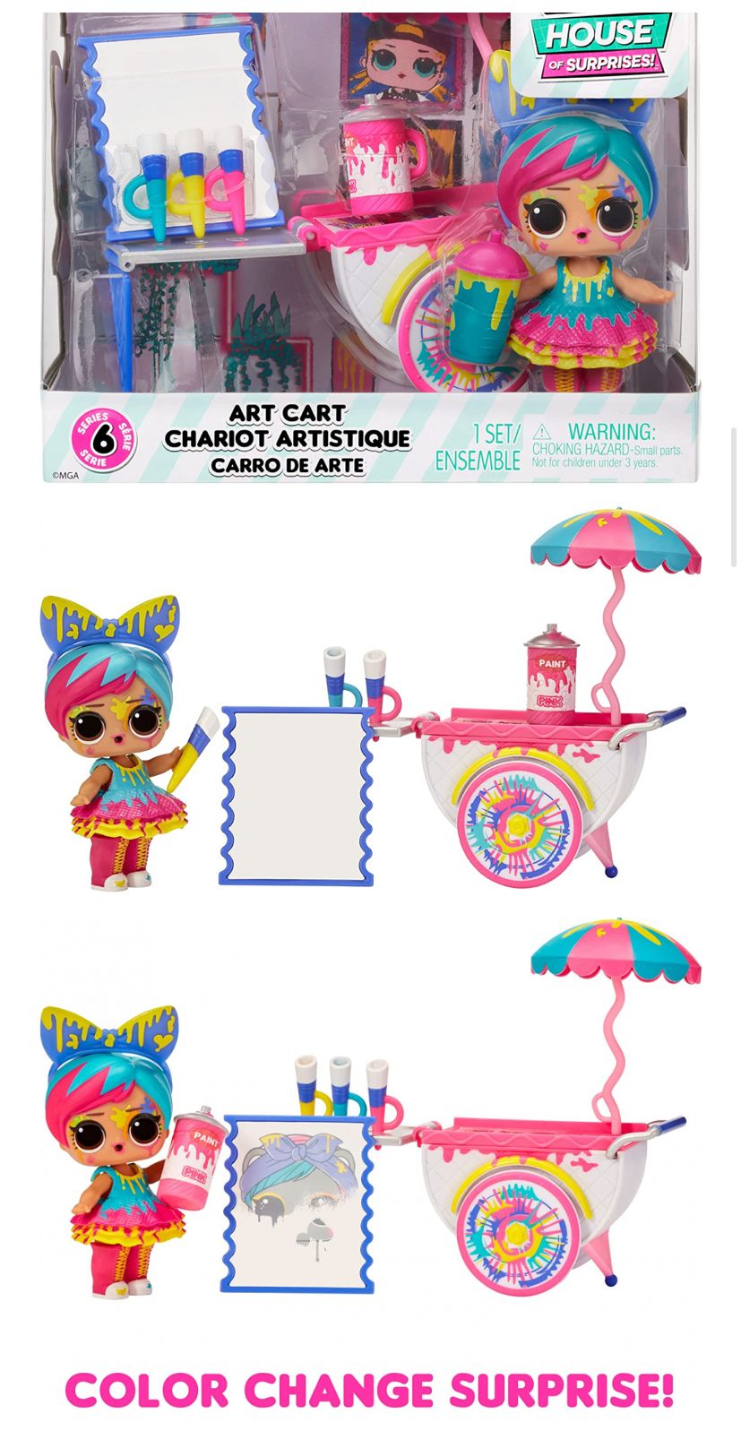 LOL Surprise House of Surprises Series 6 furniture sets