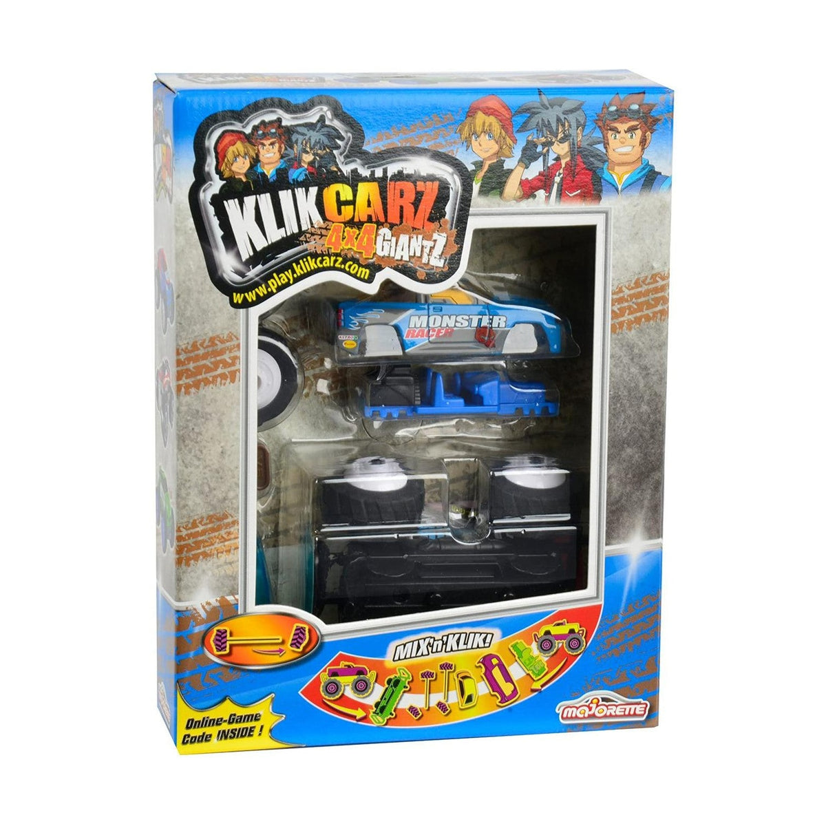 MAJORETTE KLIKCARZ 4X4 GIANTZ by Majorette