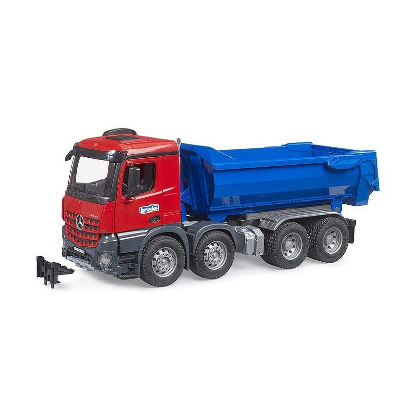 MB Arocs halfpipe tipper truck by Bruder