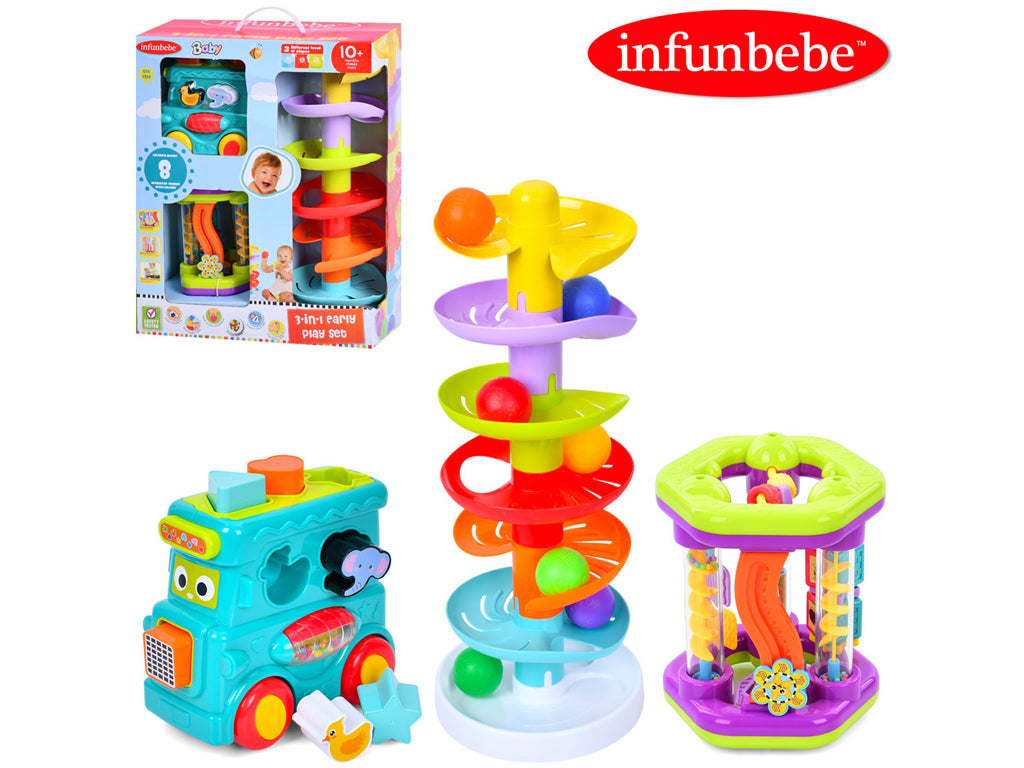 INFUNBEBE 3 IN 1 EARLY PLAY SET