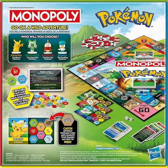 MONOPOLY POKEMON by Hasbro