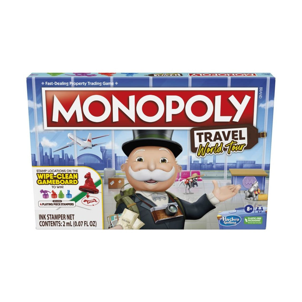 MONOPOLY TRAVEL WORLD TOUR (ENG/FR) by Hasbro