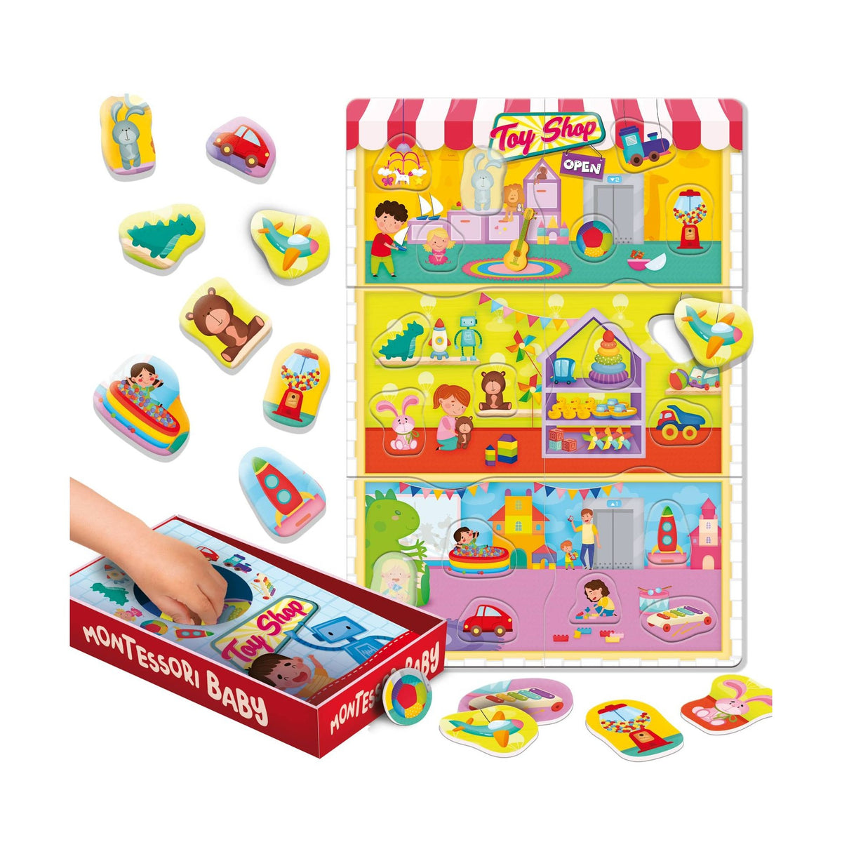 MONTESSORI BOX TOY SHOP by Lisciani