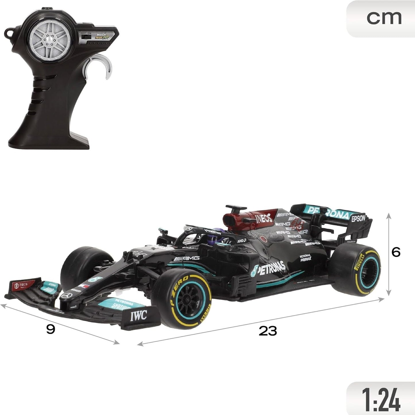 Maisto 1:24 Premium RC F1 Mercedes Season L Hamilton by Maisto