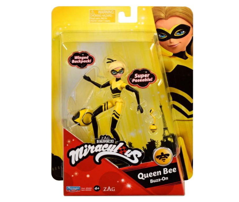 Miraculous - Moments Ladybug Queen Bee Buzz-On Doll action figure