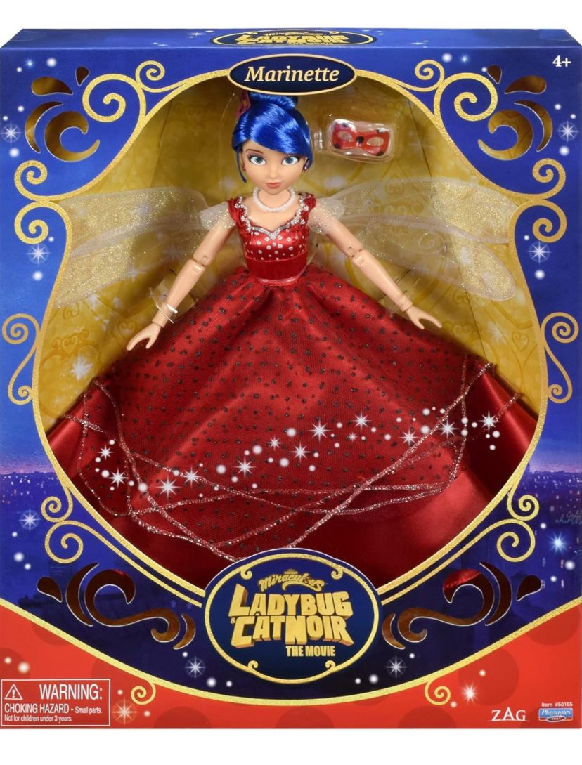 Miraculous Ladybug Cat Noir Movie 10.5" Marinette Collector Fashion Doll