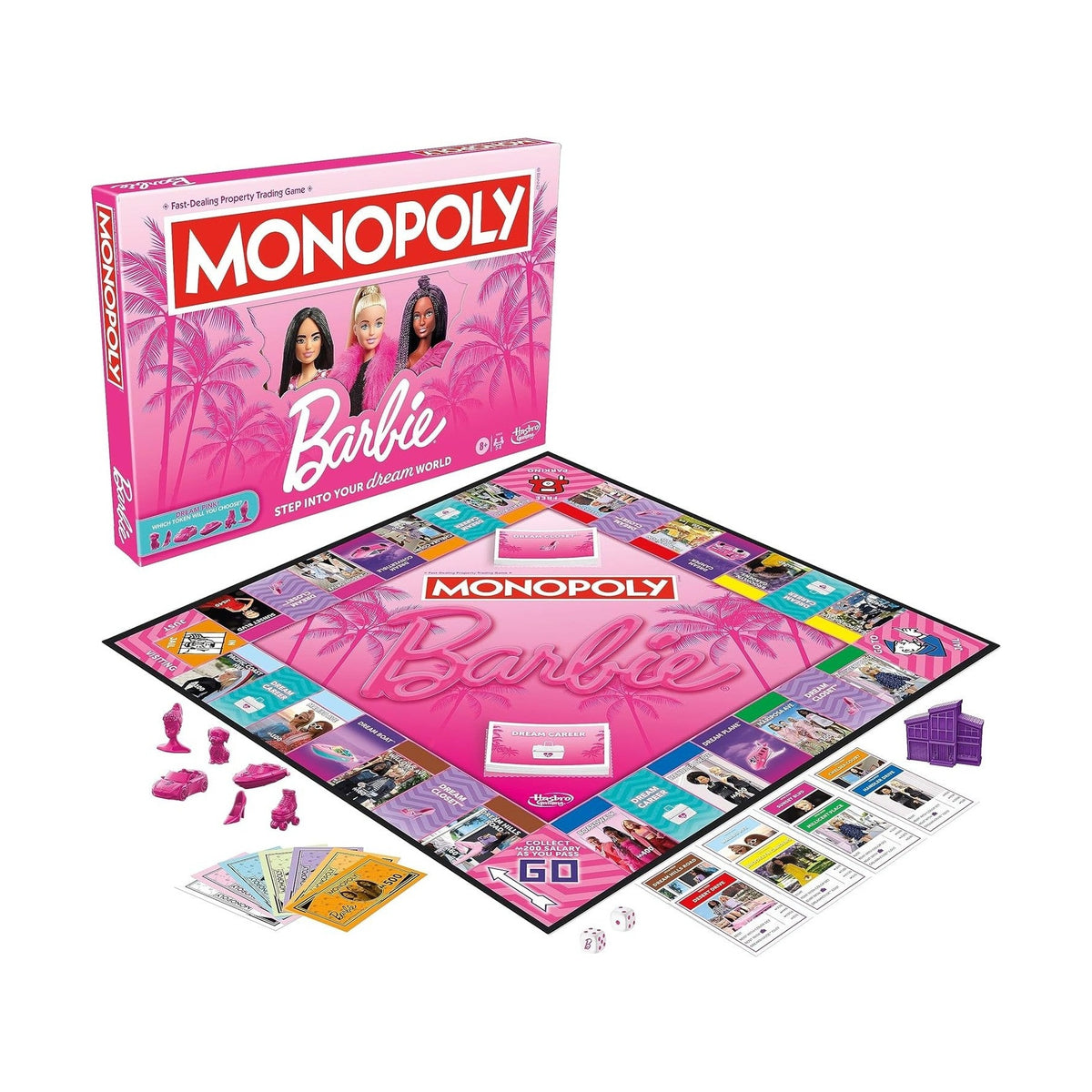 Monopoly: Barbie Edition by Mattel