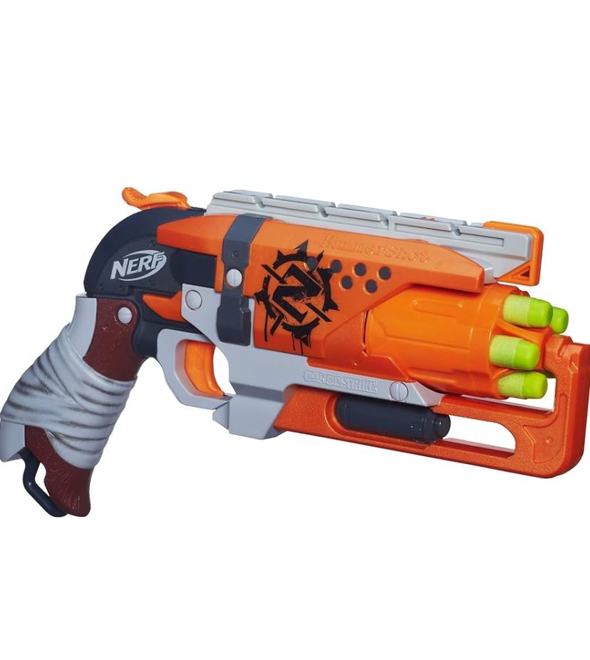 NERF Zombie Strike Hammershot Blaster
