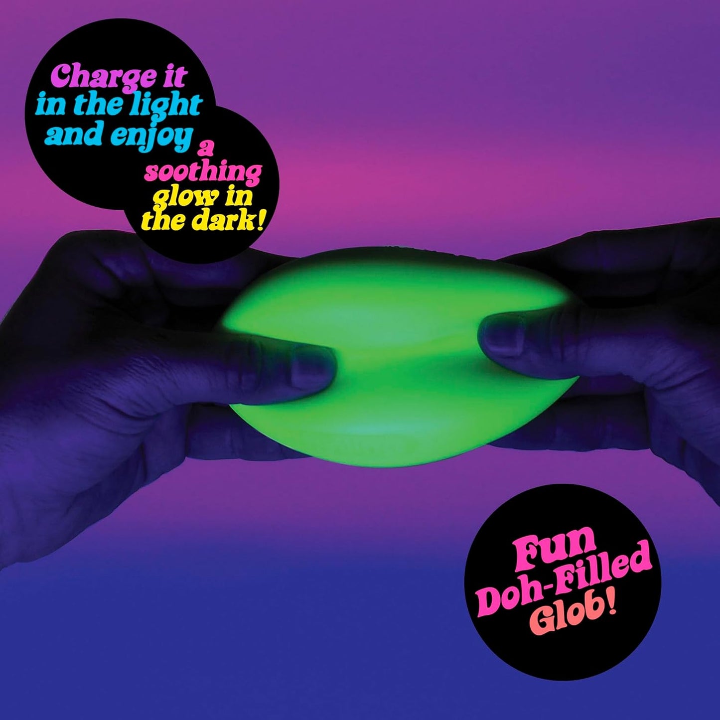 NeeDoh Glow in The Dark by Schylling
