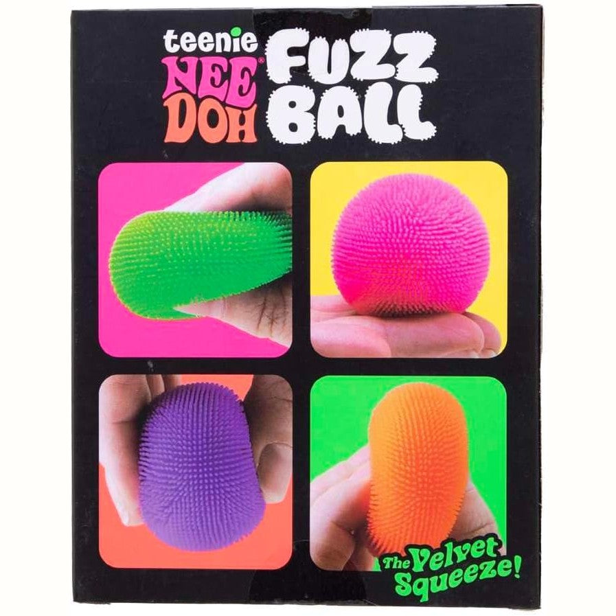 NeeDoh Teenie Needoh Fuzzball 4 Pack by Schylling