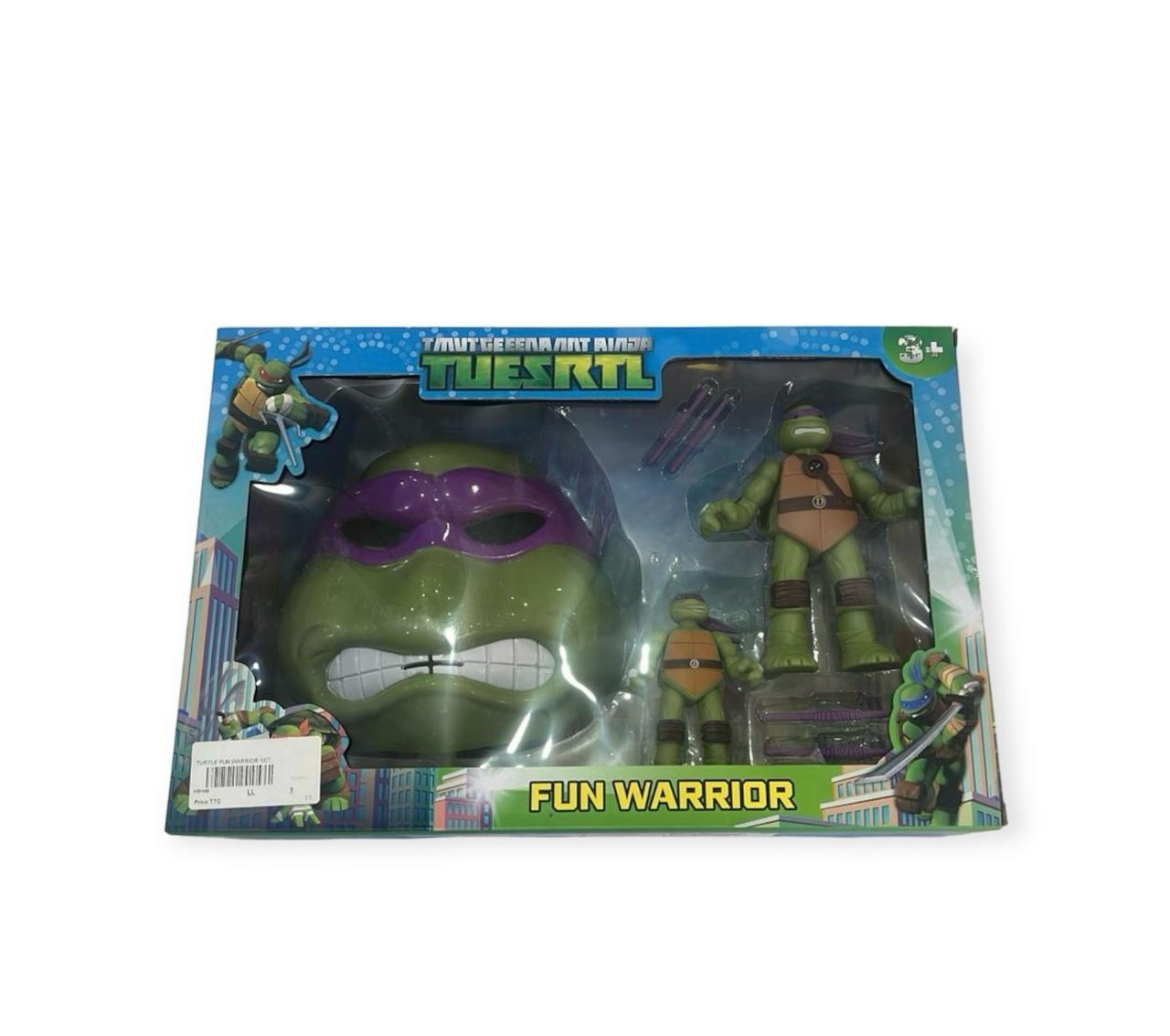 Turtle Ninja Mask with Figures