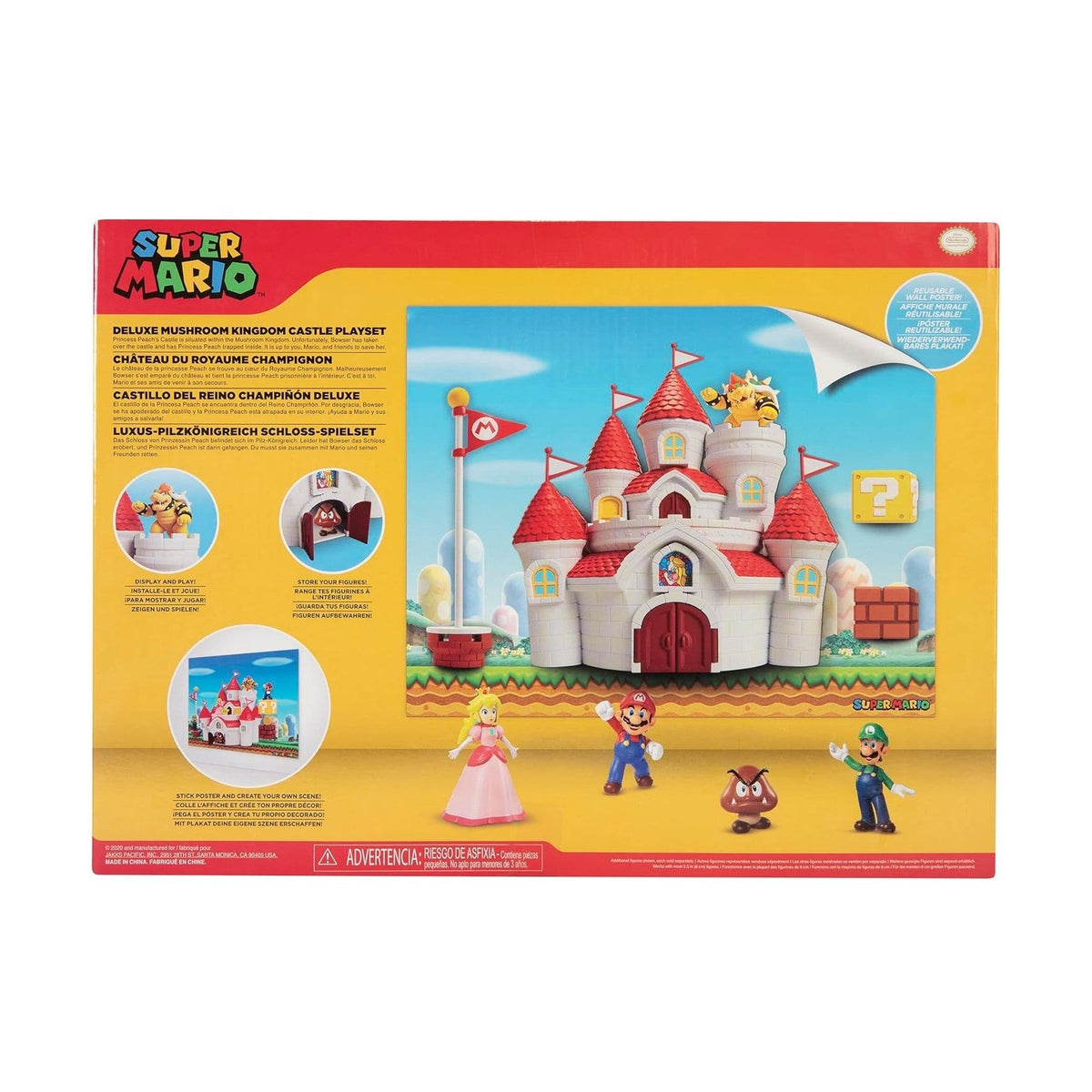 Nintendo Super Mario Mushroom Kingdom Castle by JAKKS Pacific