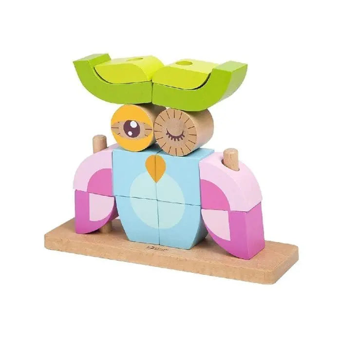 CLASSIC WORLD OWL BLOCKS SET