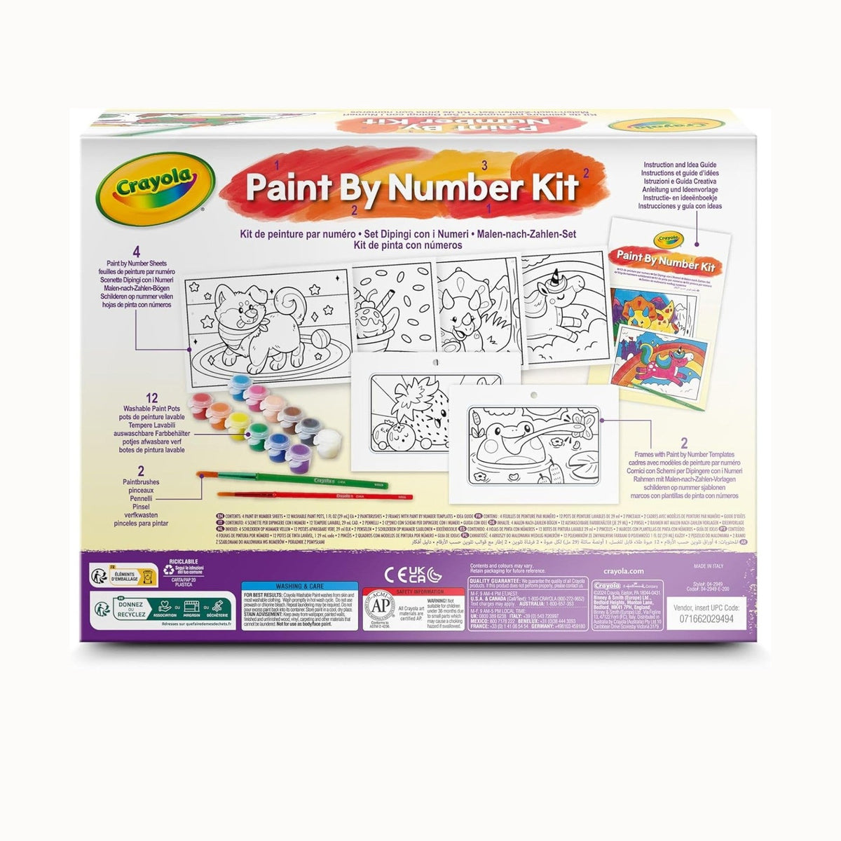 PAINT BY NUMBERS KIT by Crayola