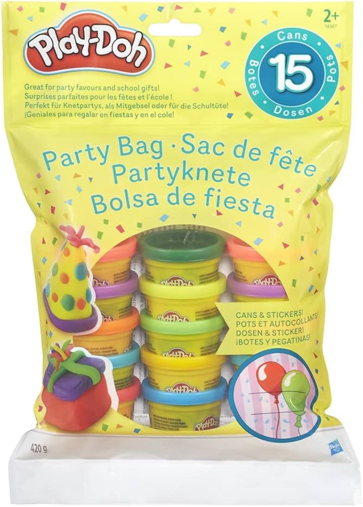 PLAY DOH PARTY BAG 15PCS