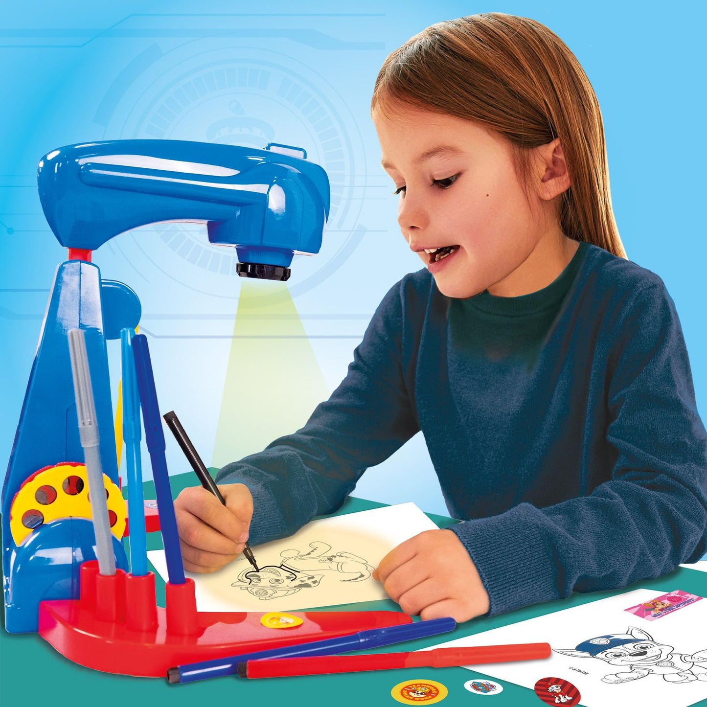 PAW PATROL PROJECTOR DRAWING SCHOOL by Spin Master