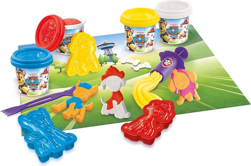 PAW PATROL MALLETTE DE PÂTE A MODELER