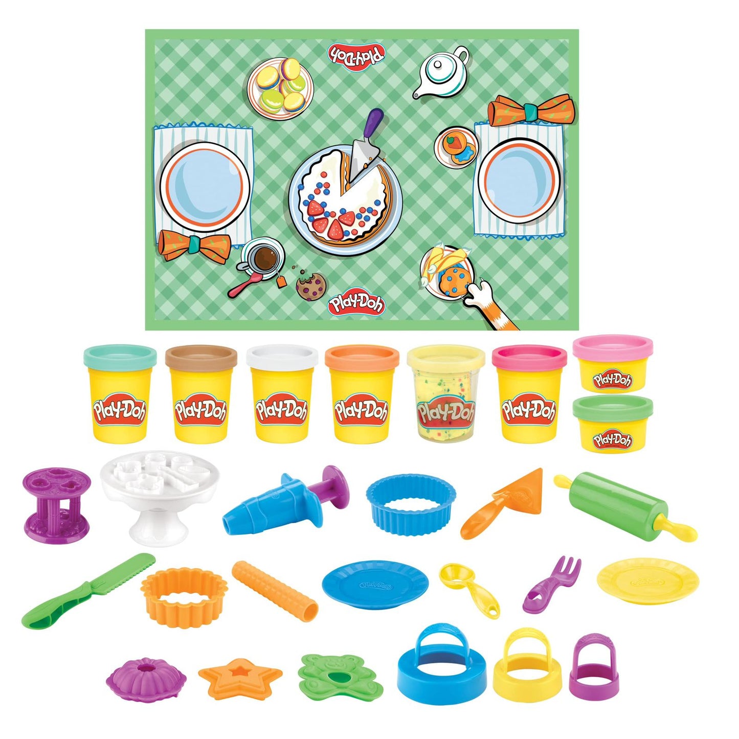 PLAY DOH SWEET CAKES PLAYSET