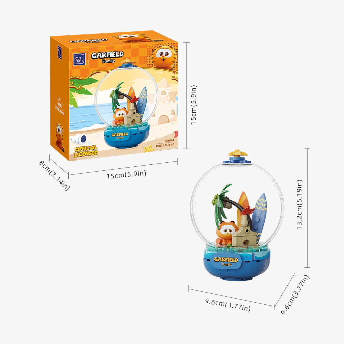 Pantasy x Garfield Crystal Ball (86801) by Pantasy