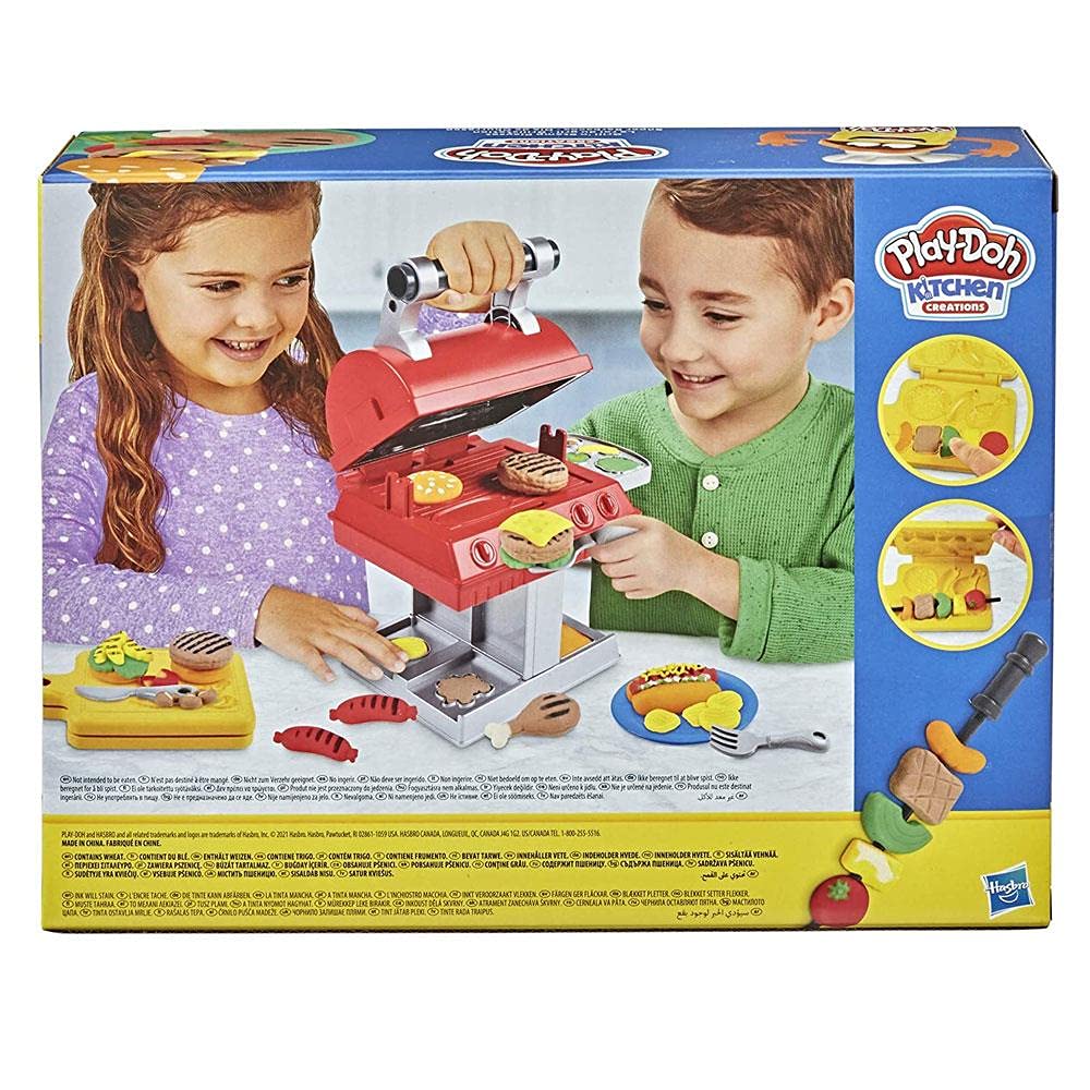 Play-Doh Kitchen Creations Grill 'n Stamp Playset by Hasbro