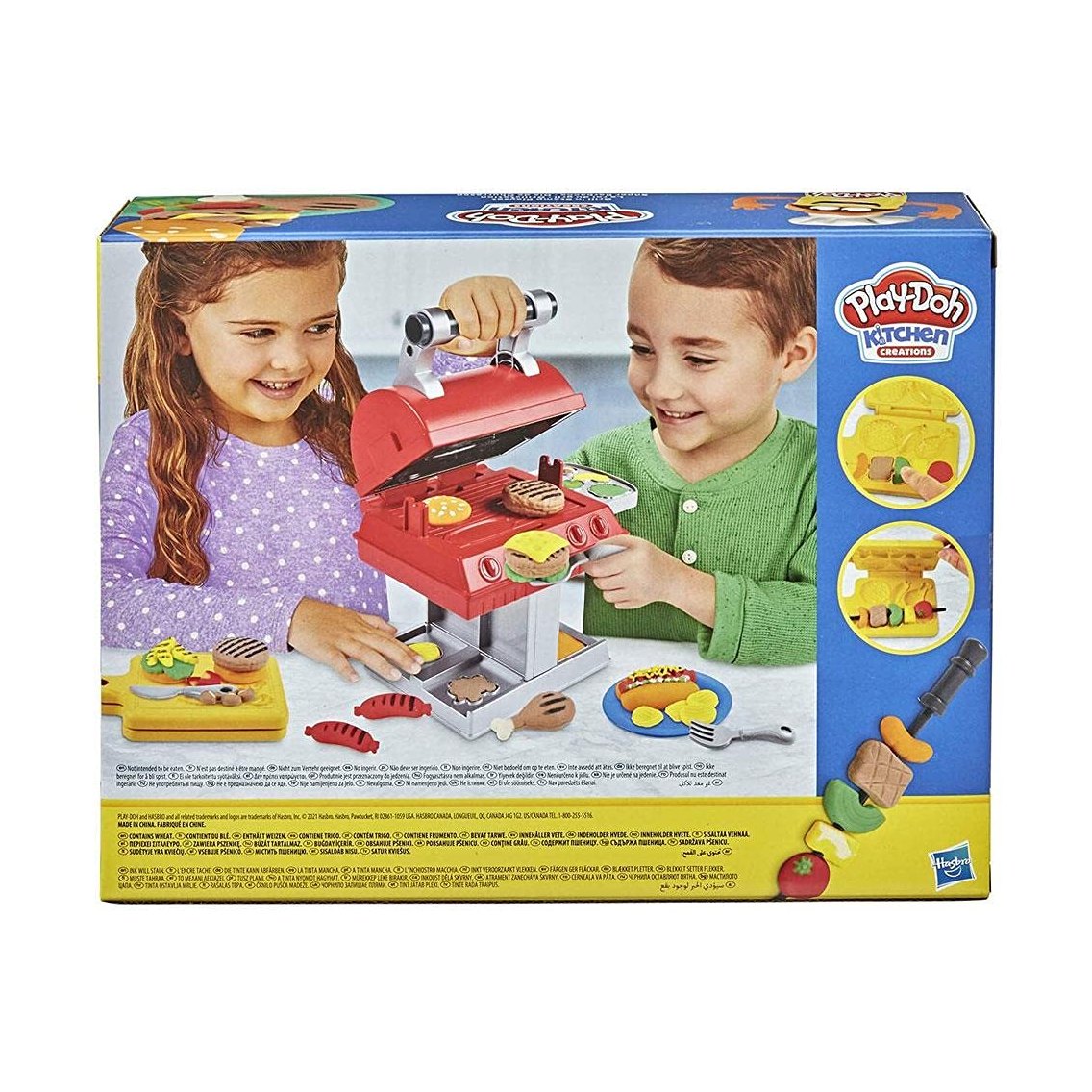 Play-Doh Kitchen Creations Grill 'n Stamp Playset by Hasbro