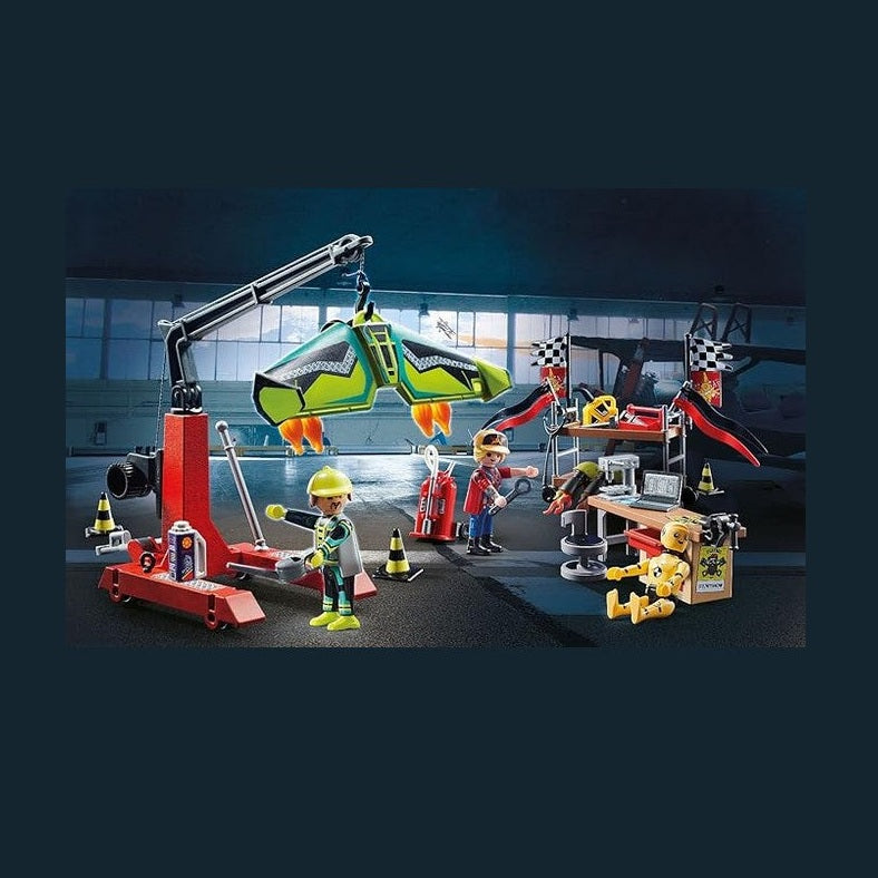 Playmobil Air Stunt Show Service Station (70834) by Playmobil