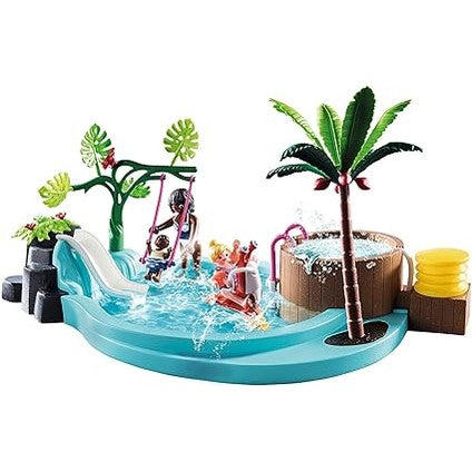 Playmobil Children's Pool with Slide (70611) by Playmobil