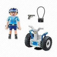 Playmobil City Action Policewoman with Balance Racer (6877) by Playmobil