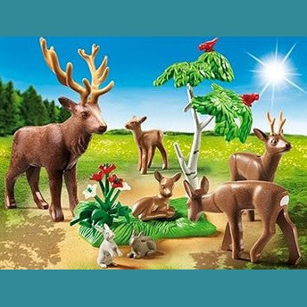 Playmobil Country Stag with Deer Family (6817) by Playmobil