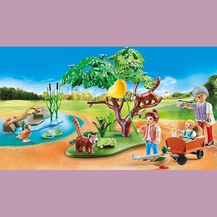 Playmobil Family Fun Red Panda Habitat (70344) by Playmobil