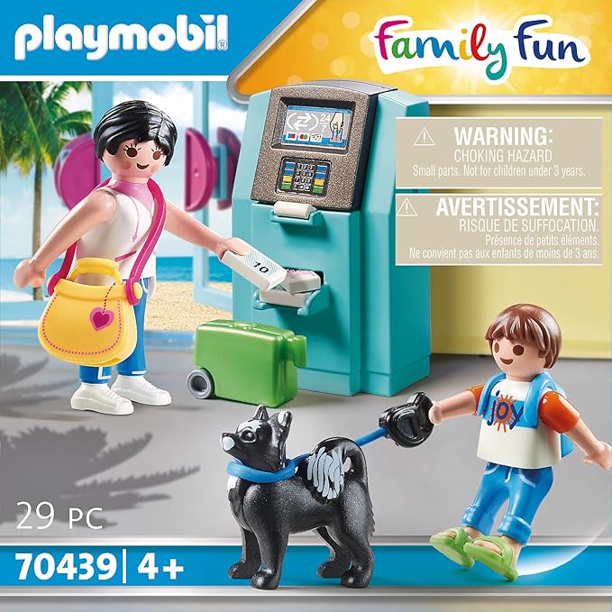Playmobil Tourists with ATM (70439) by Playmobil
