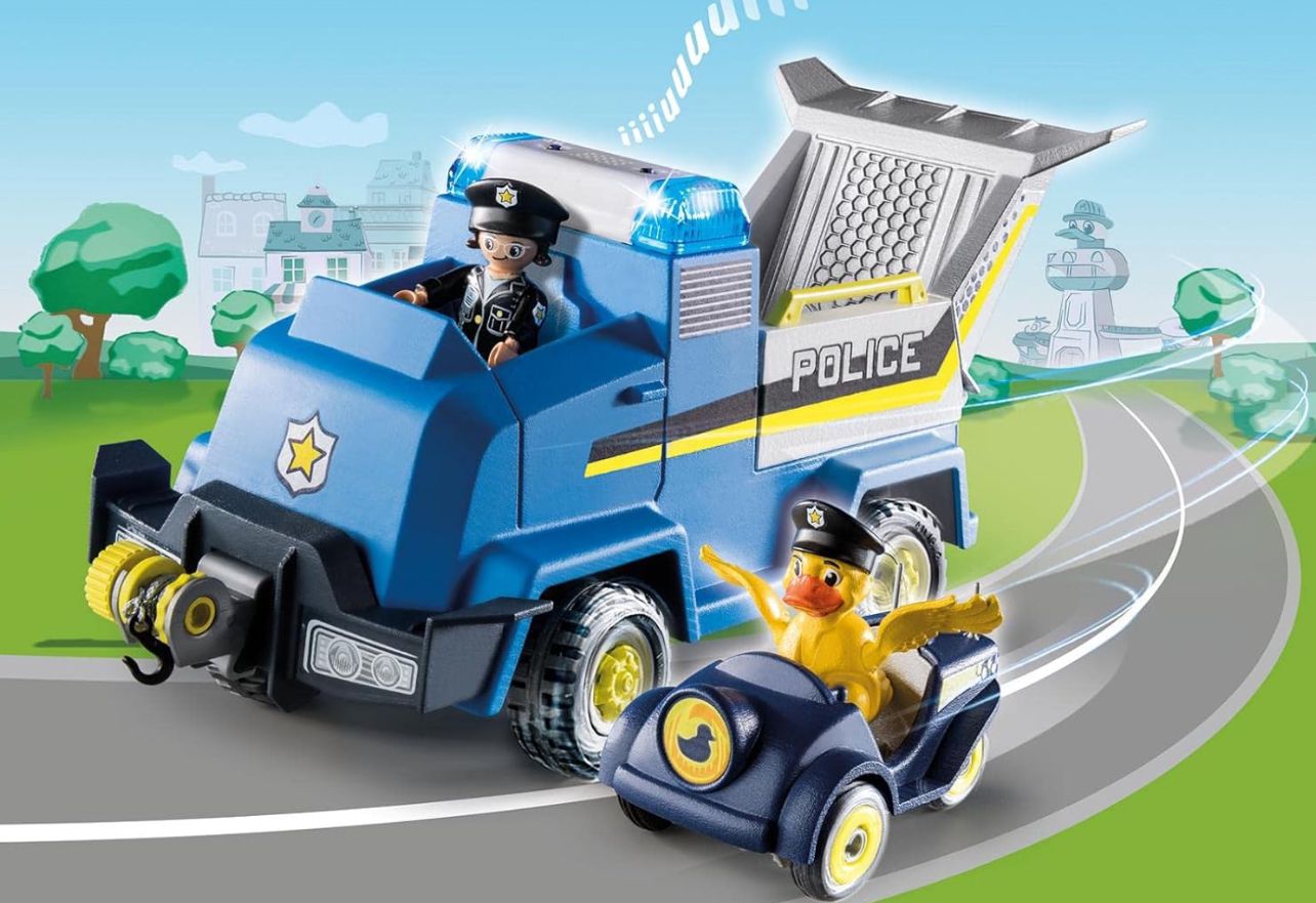Playmobil Duck On Call Police Emergency Vehicle (70915)