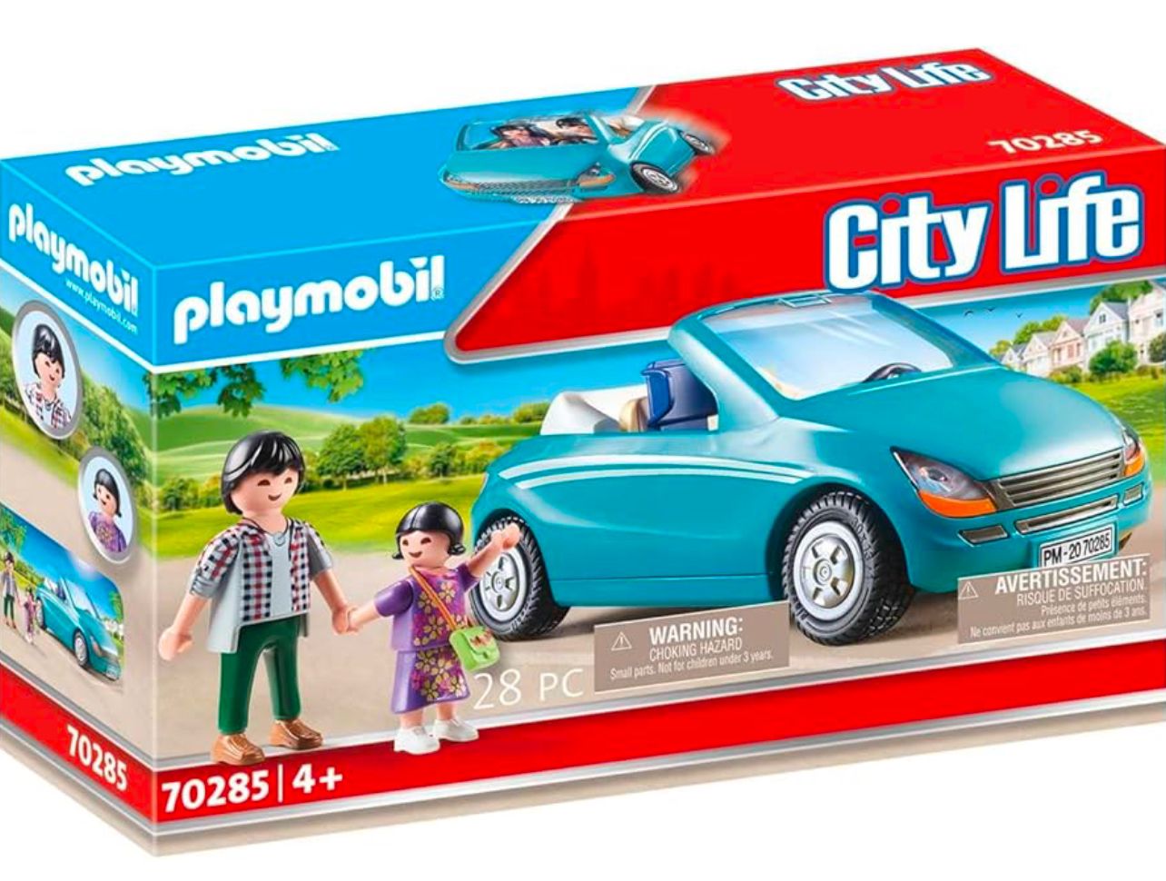 Playmobil Family with Car (70285)