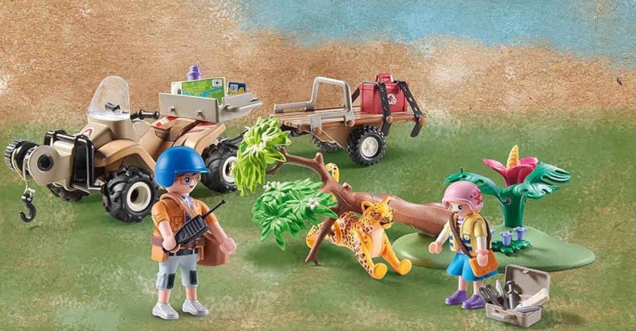 Playmobil Wiltopia Animal Rescue Quad (71011)