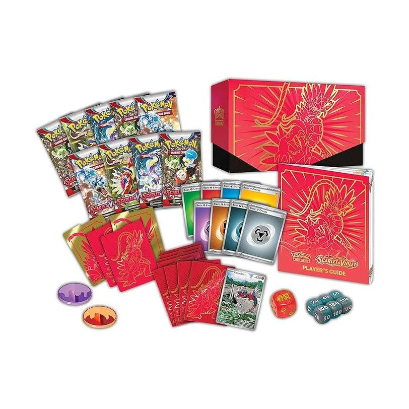 Pokemon TCG: Scarlet and Violet Elite Trainer Box - Koraidon Red by The Pokémon Company