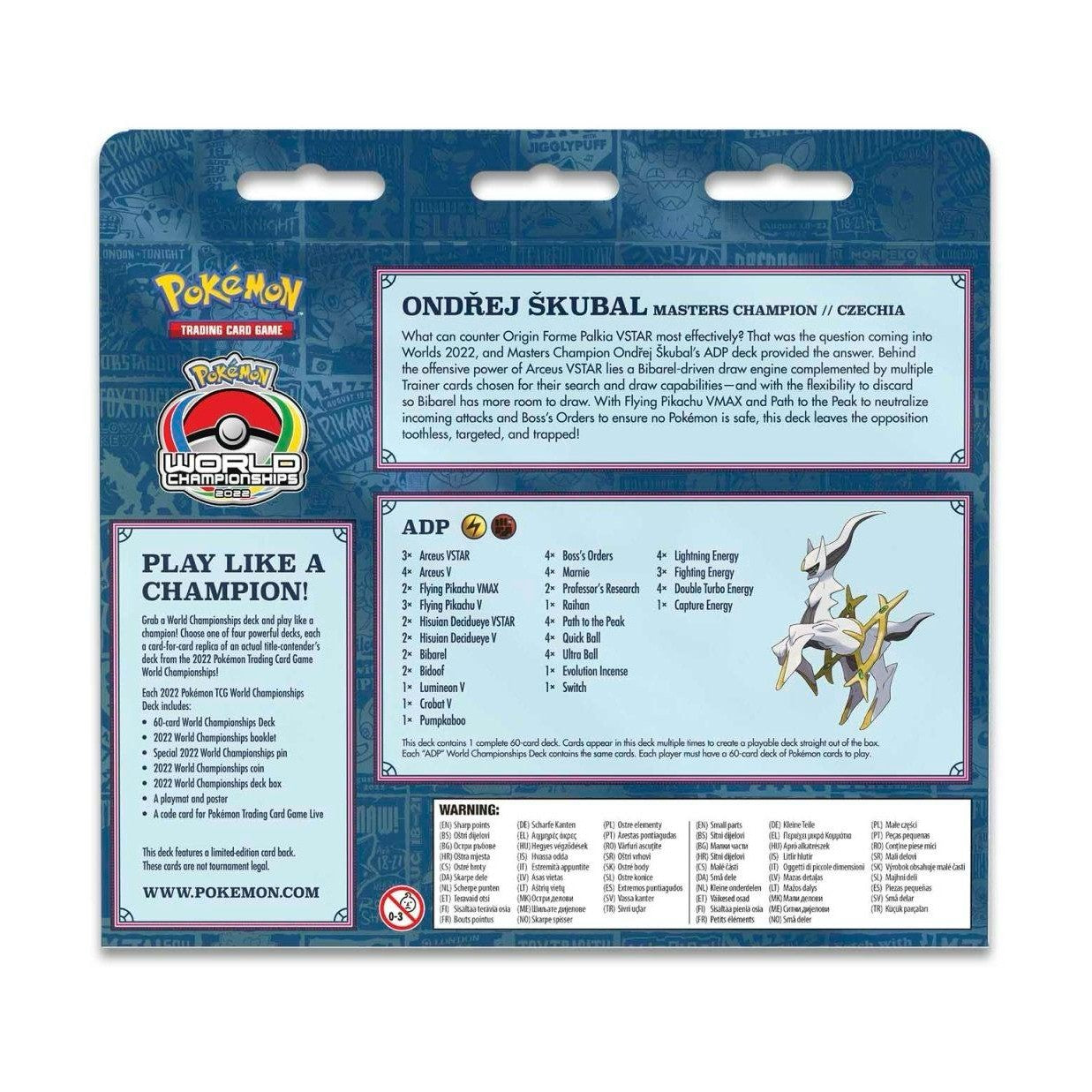 Pokemon World Championships Deck 2022 by The Pokémon Company