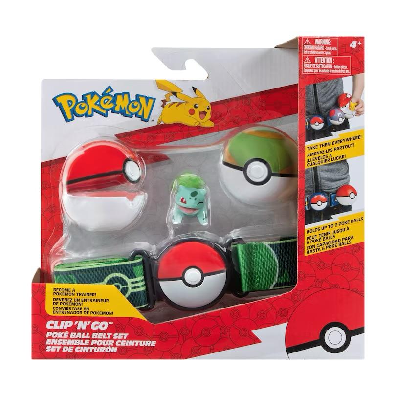 Pokemon Clip n Go Poke Ball Belt Set