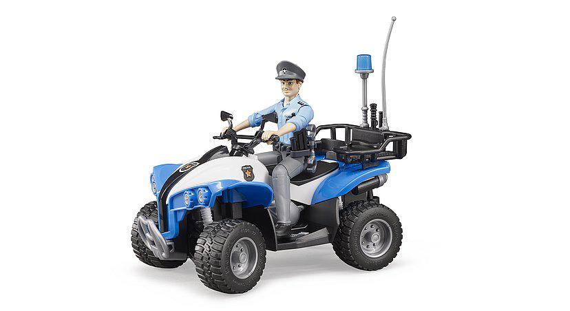 Police-Quad with Police officer and accessories