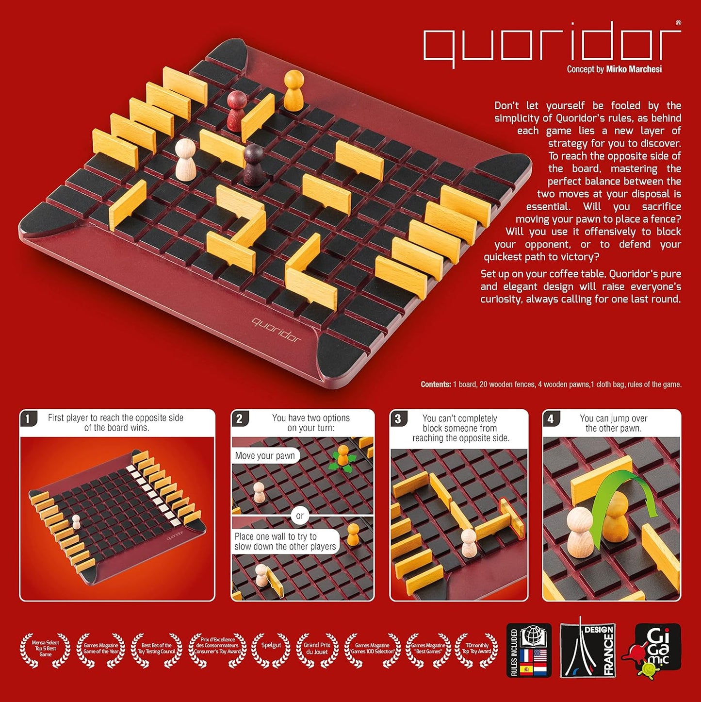 QUORIDOR by Gigamic
