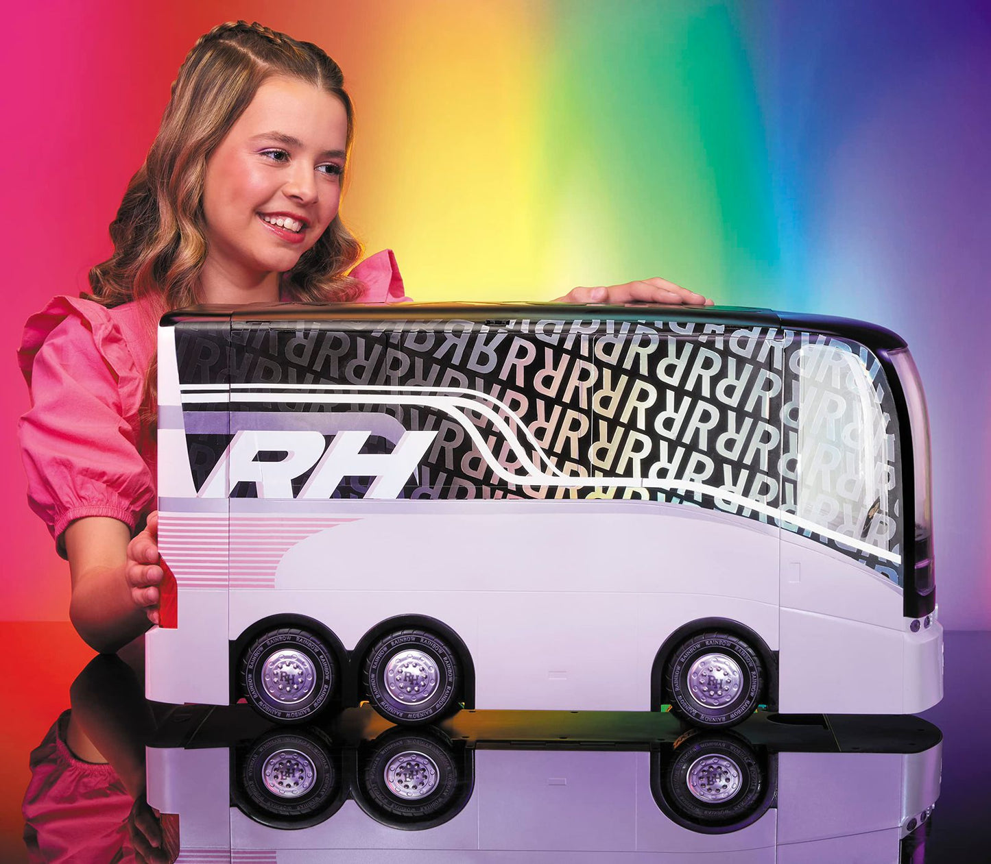 RAINBOW HIGH WORLD VISION TOUR BUS & BUS