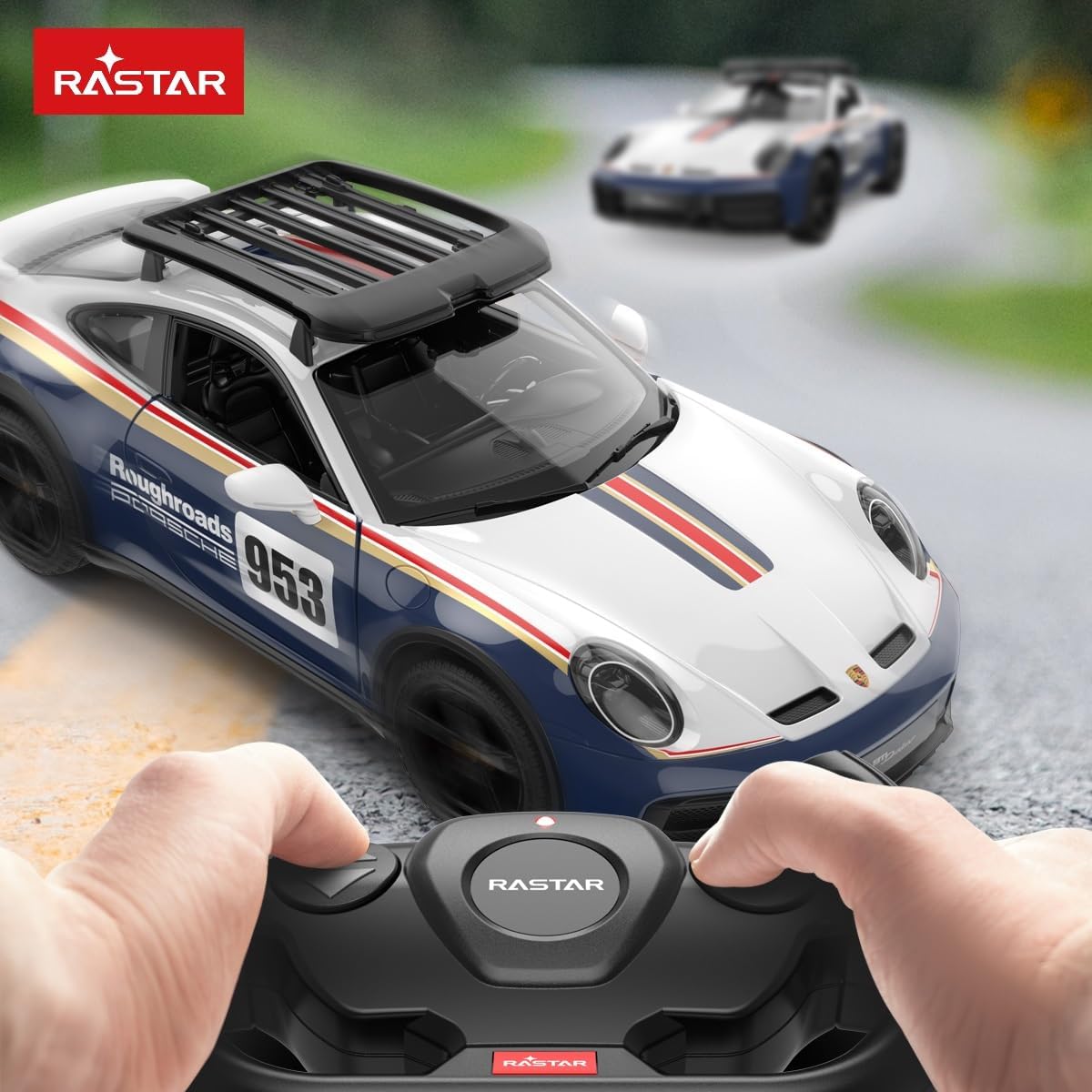 RASTAR 1:14 PORSCHE 911 DAKAR by Rastar