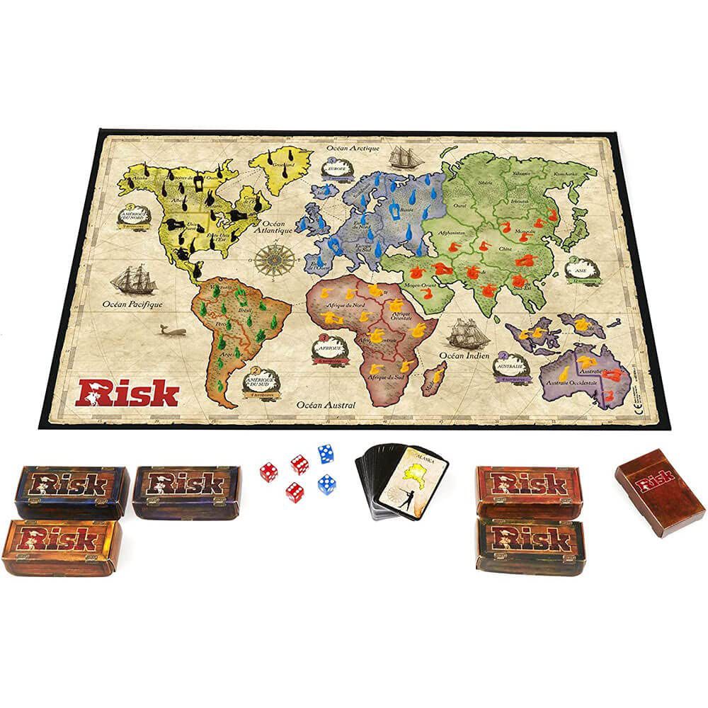 RISK : THE GAME OF STRATEGIC CONQUEST by Hasbro