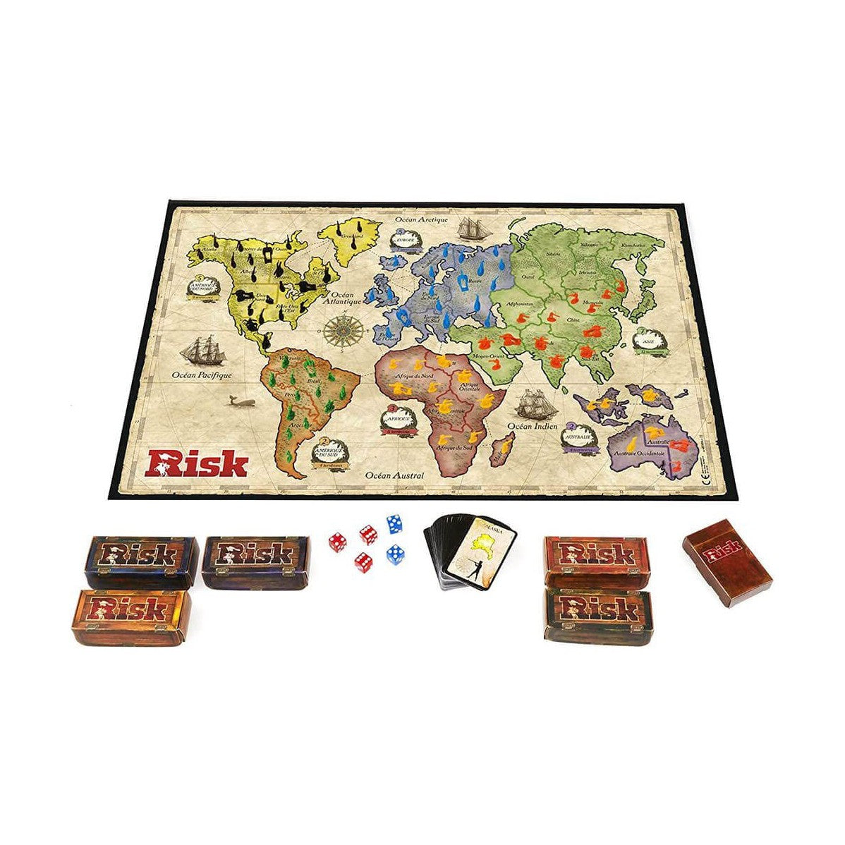 RISK : THE GAME OF STRATEGIC CONQUEST by Hasbro