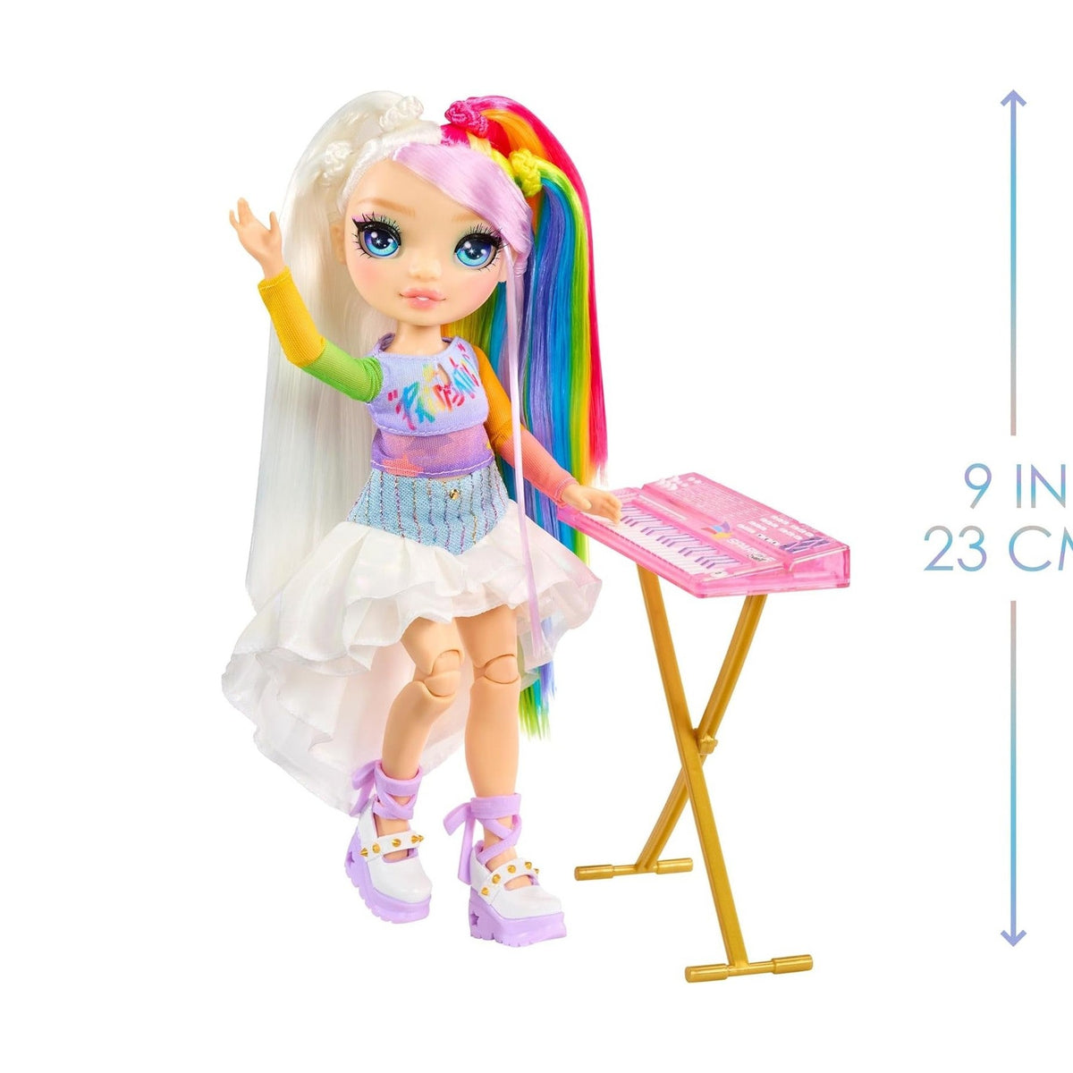 Rainbow High Junior High Rock Band - Amaya, Rainbow by MGA Entertainment