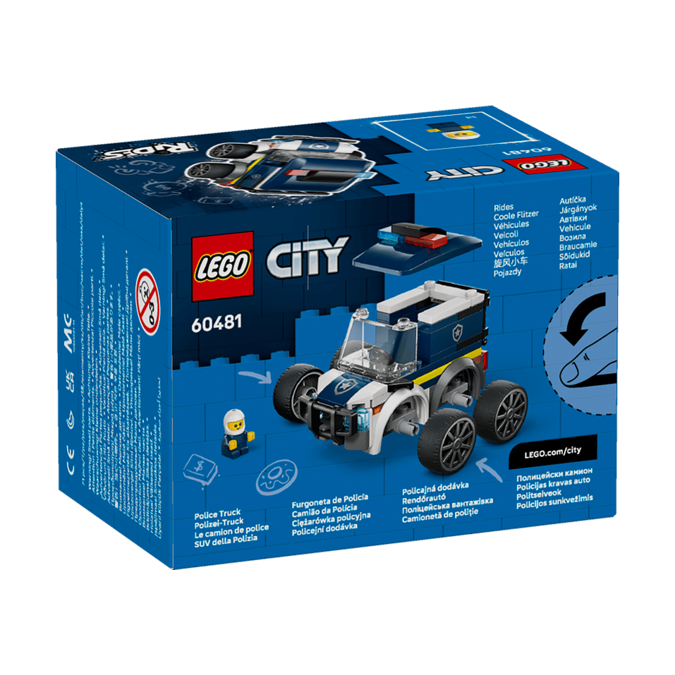 LEGO Rides – Police Truck (60481) by LEGO