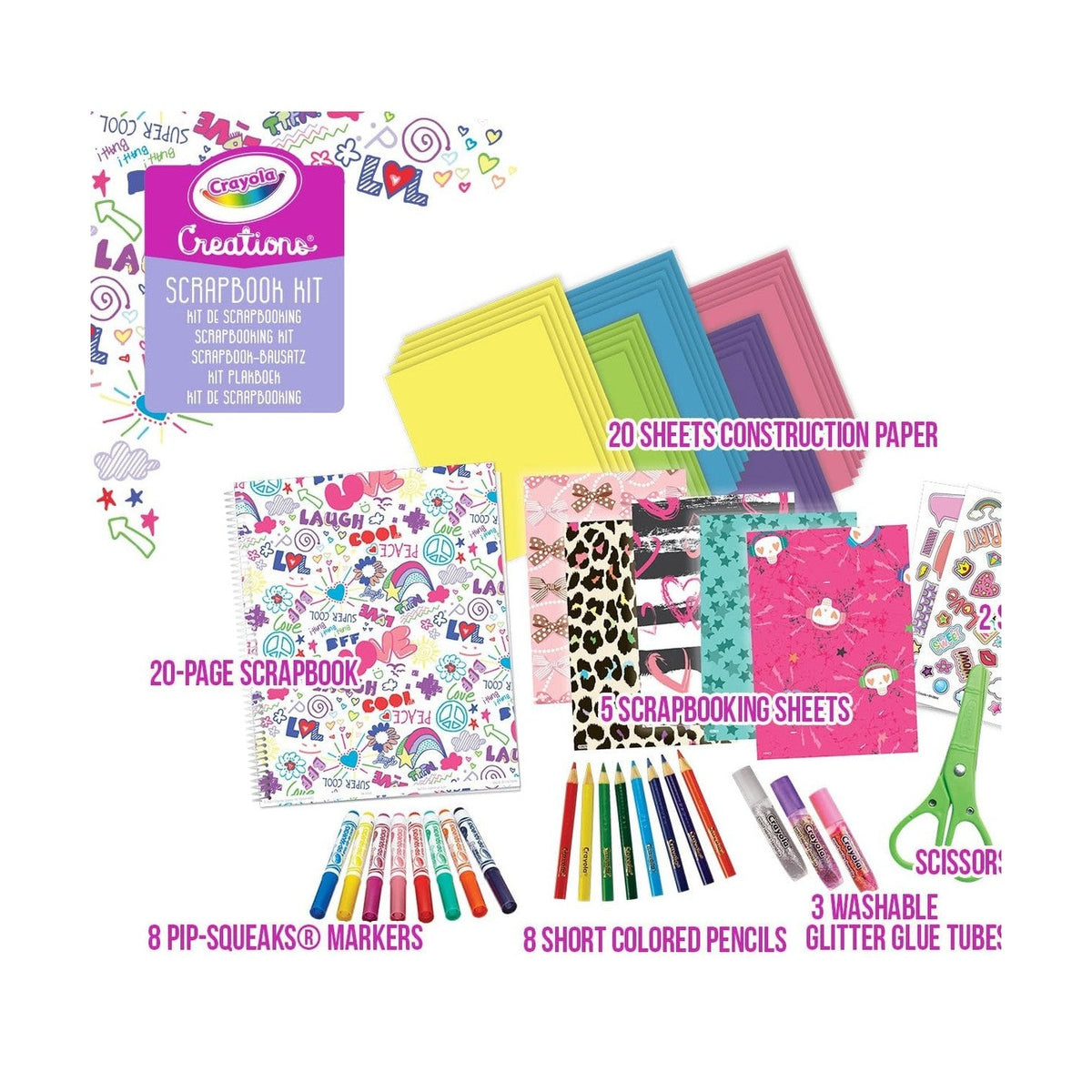 SCRAPBOOK KIT by Crayola