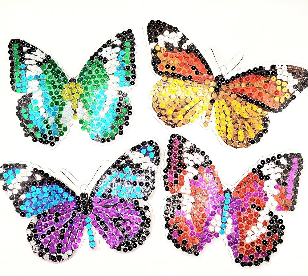 SEQUIN CREATIONS BEAUTIFUL BUTTERFLIES
